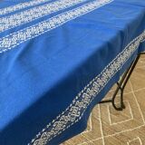 Tablecloth and 8 jacquard napkins - 178x137/45x47 - cotton