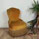 Velvet toad easy chair
