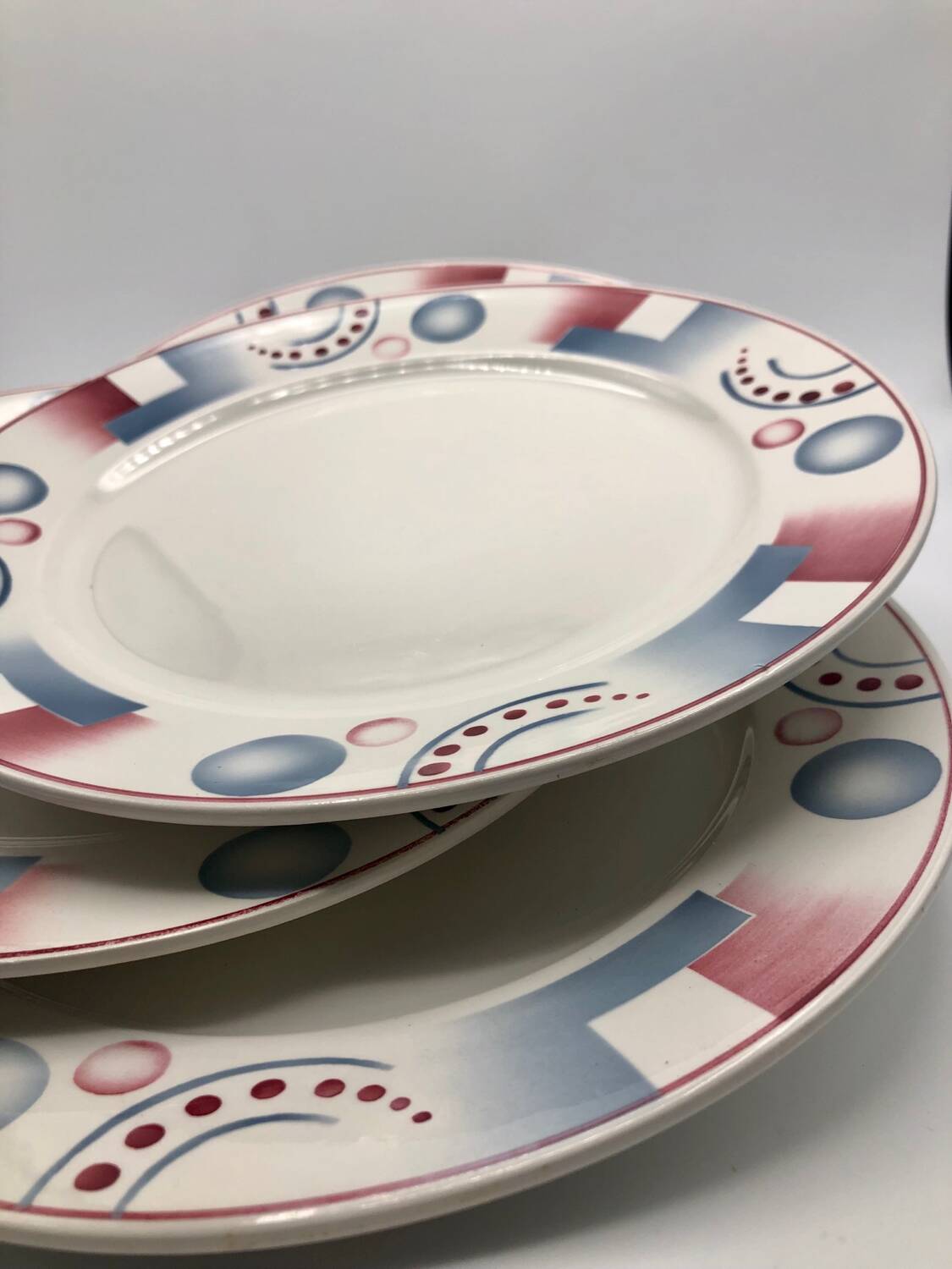 Digoin Sarreguemines plates