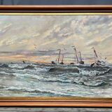A. Claessens. Seascape. Large format.