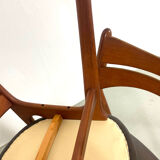 Teak dining chairs by Erik Buch Denmark 1960s
