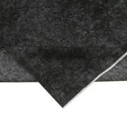 Handwoven Persian Overdyed 273 cm x 387 cm Black Wool Carpet