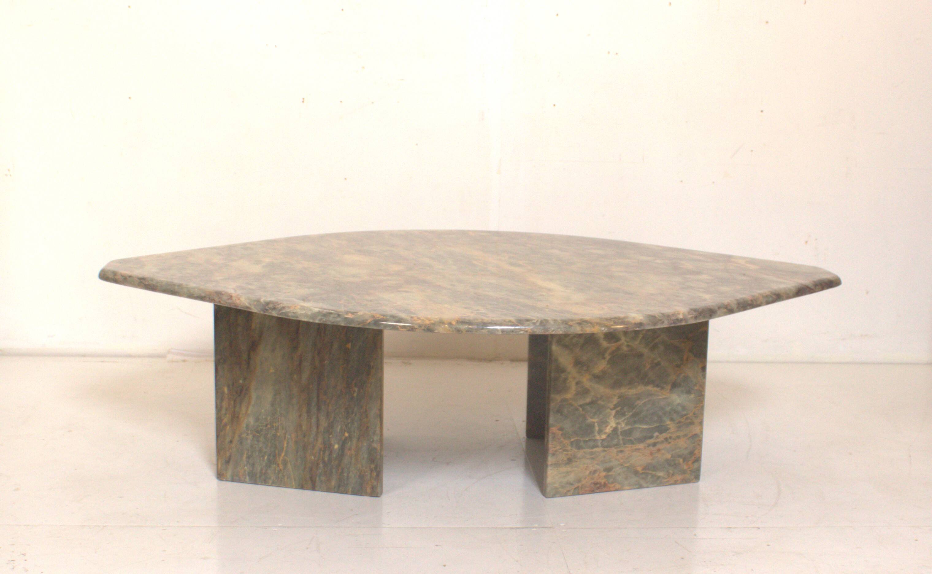 Vintage Italian Onyx Coffee Table from the 1970s