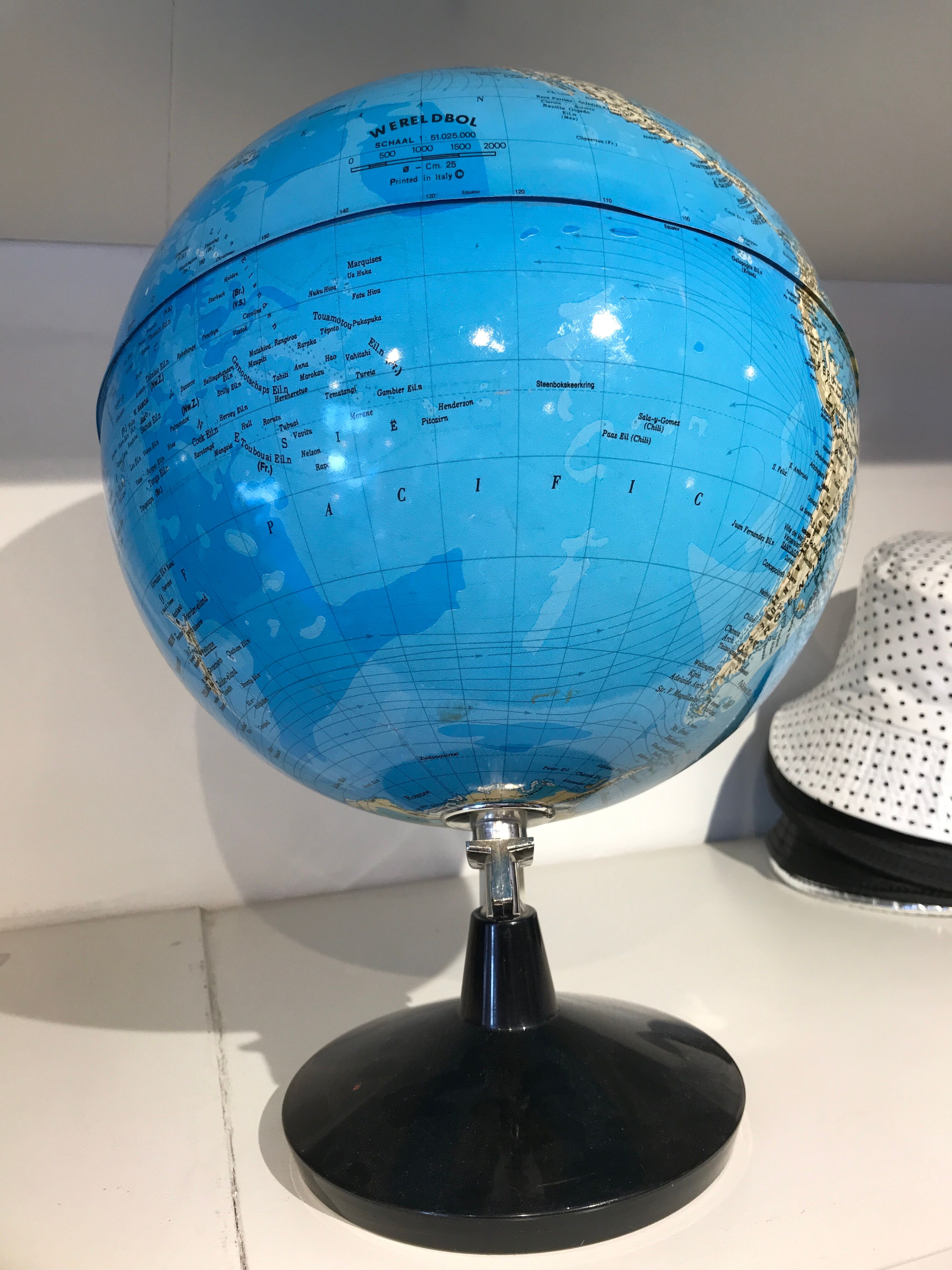 Globe terrestre vintage