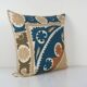 Vintage embroidered cushion cover 71x71 cm