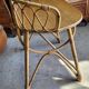 Rattan desk with 1 drawer ref JE