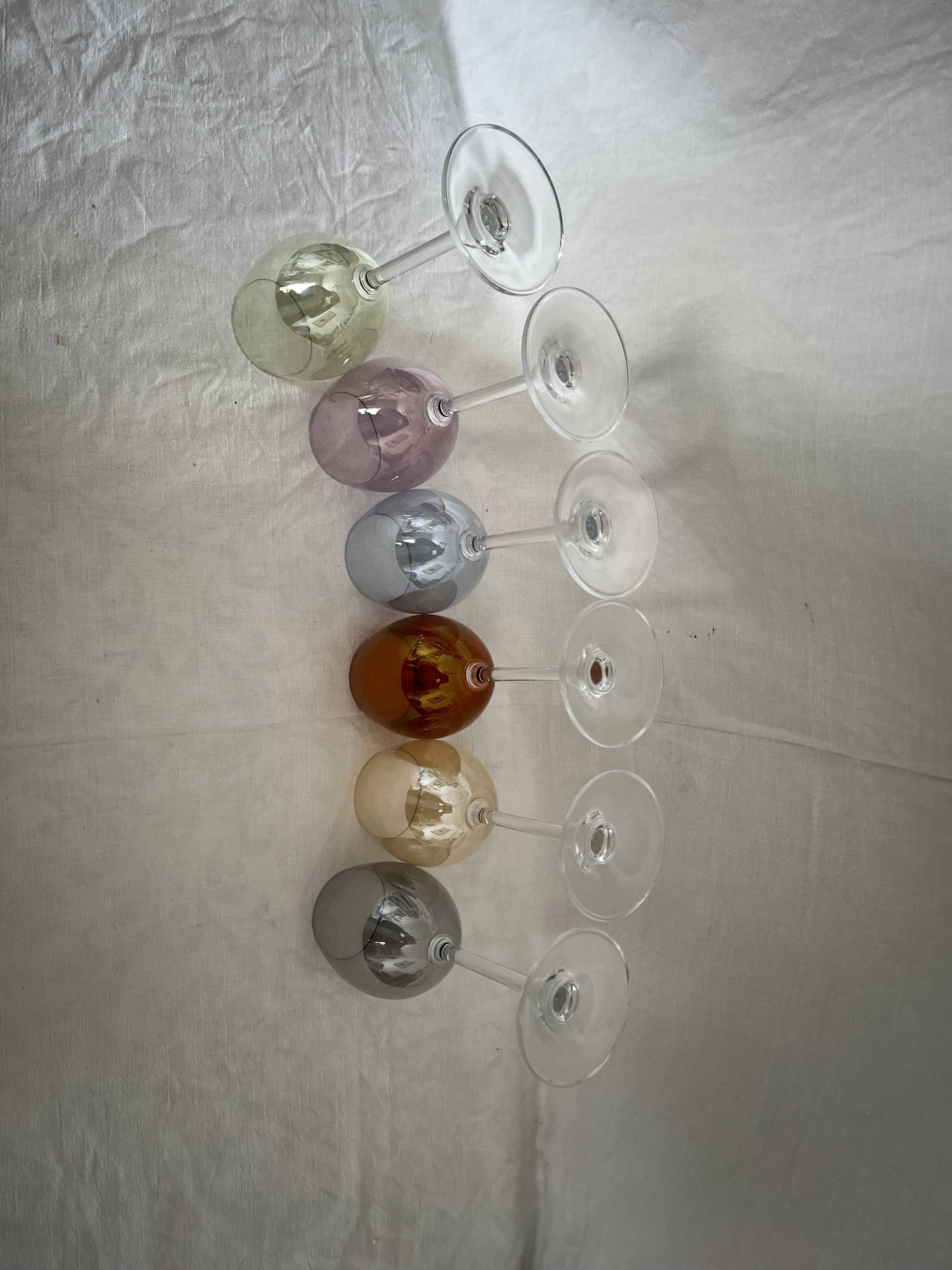 Baccarat crystal wine glasses