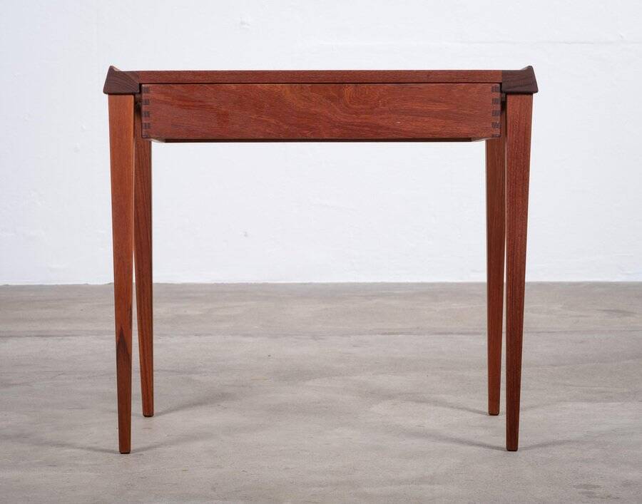 Teak Side Table with Drawer, Denmark, 1960s
