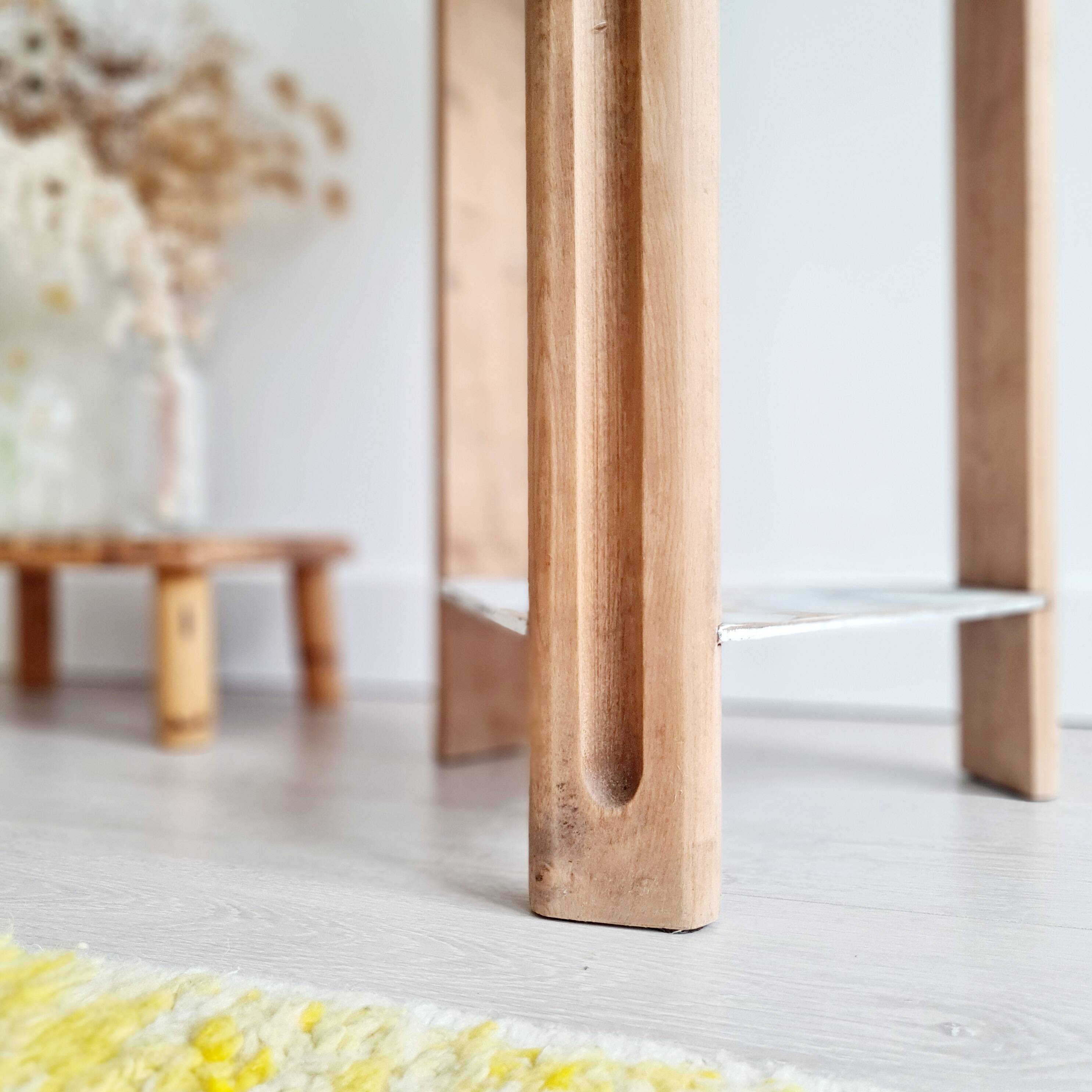 Art Deco wooden side table