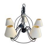 Wrought iron chandelier