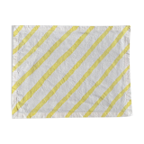 Set de table diagonale jaune