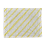 Set de table diagonale jaune