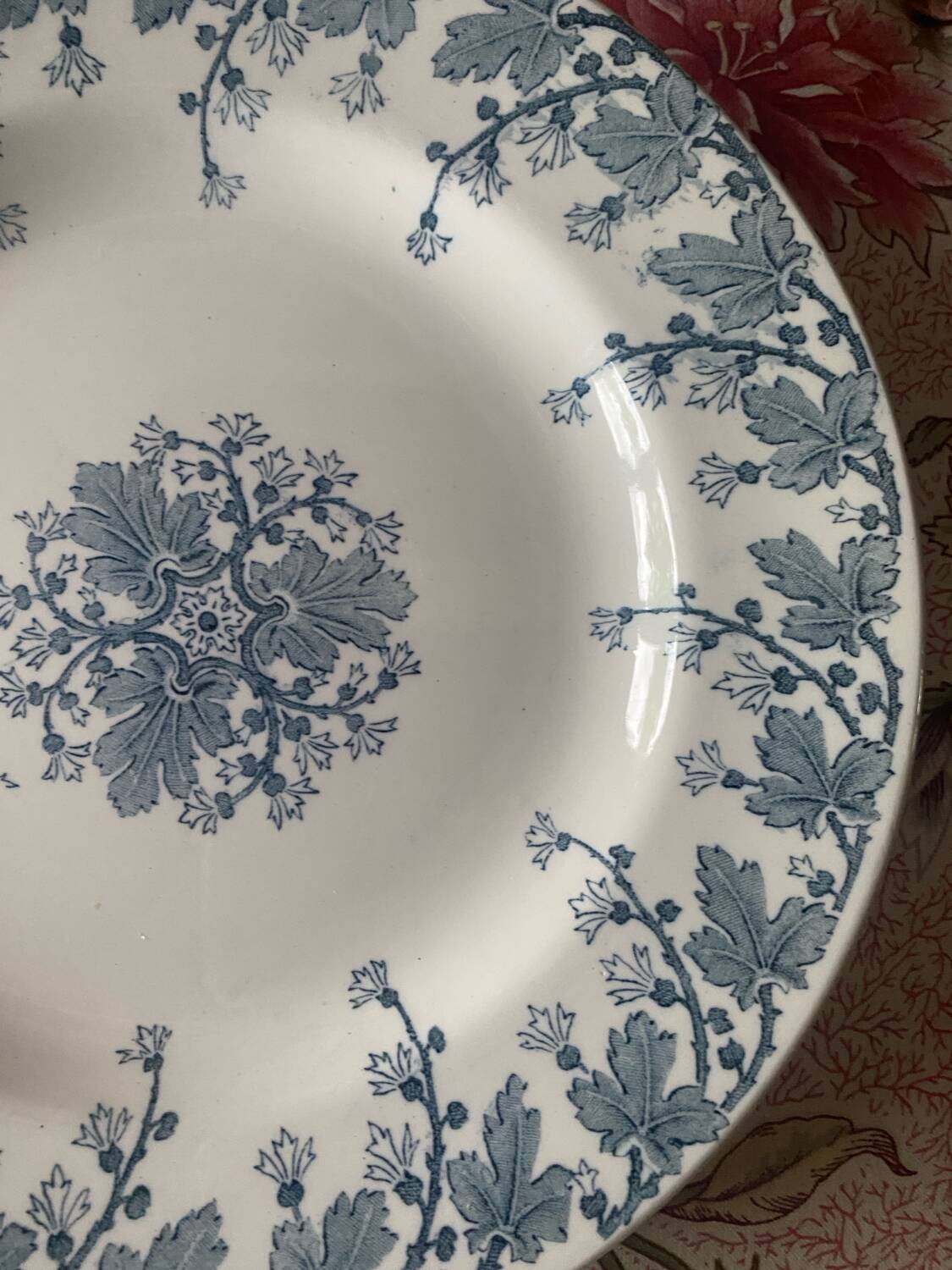 K&g lunéville ironstone flat plate, neva model