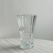 Vintage pressed glass vase