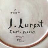 Jean Lurçat owl plate