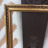Old gilded frame