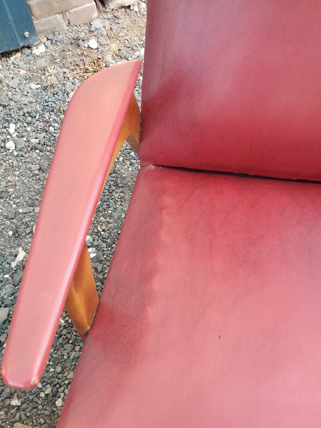 Paire de fauteuils vintage ancien
