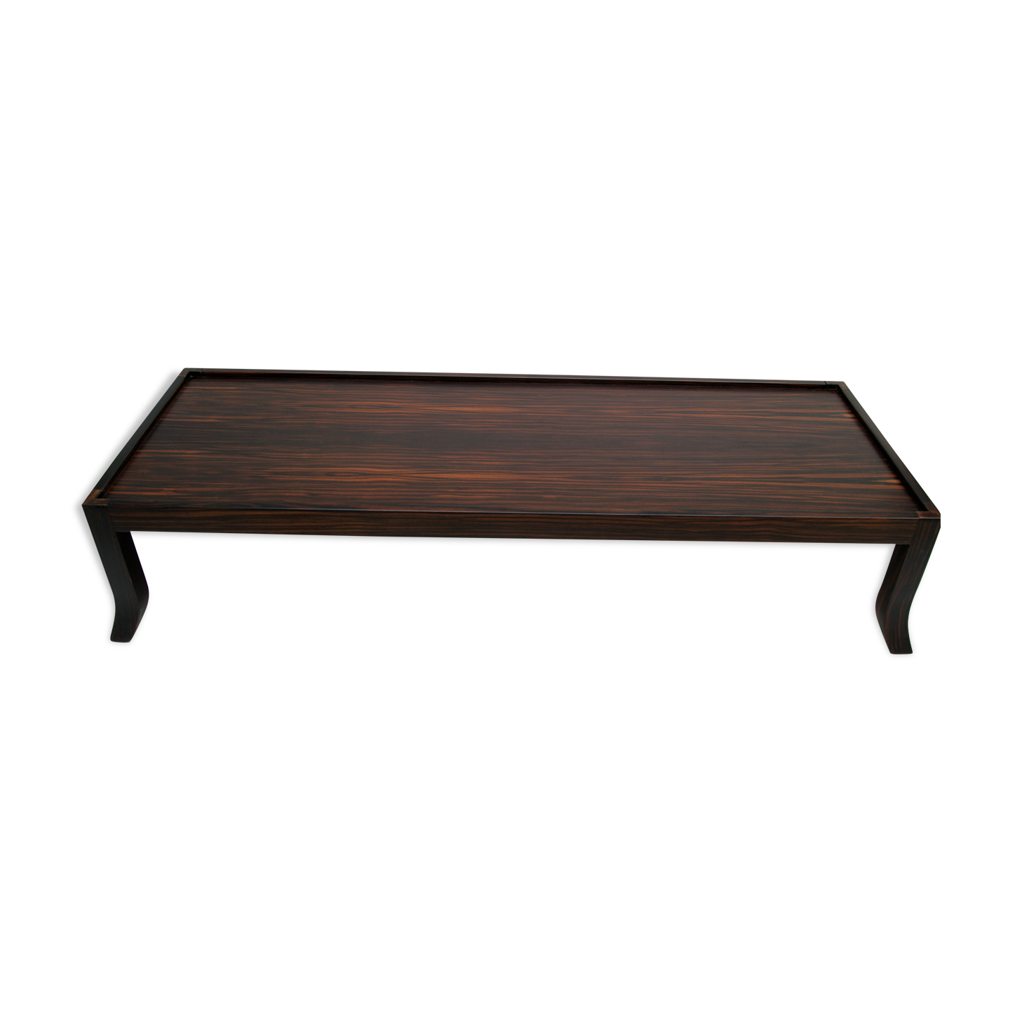 Macassar ebony coffee table 1970