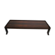 Table basse ébène de Macassar 1970