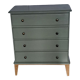 Commode vert forest