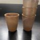Set of 4 stoneware cups from Digoin, perfect for coffee, tea or com.