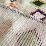 Wool rugs and colorful fabrics 145 x 91 cm