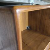 Yeck vintage Scandinavian hi-fi shelf unit