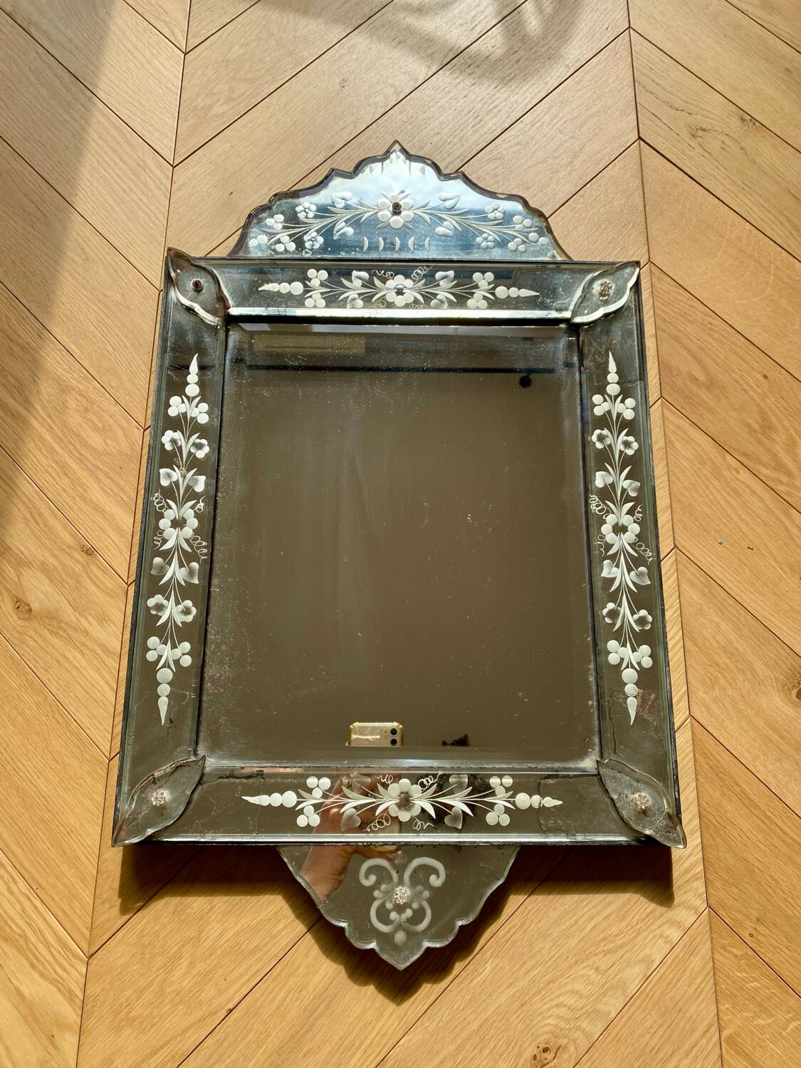 Ancient Venetian mirror