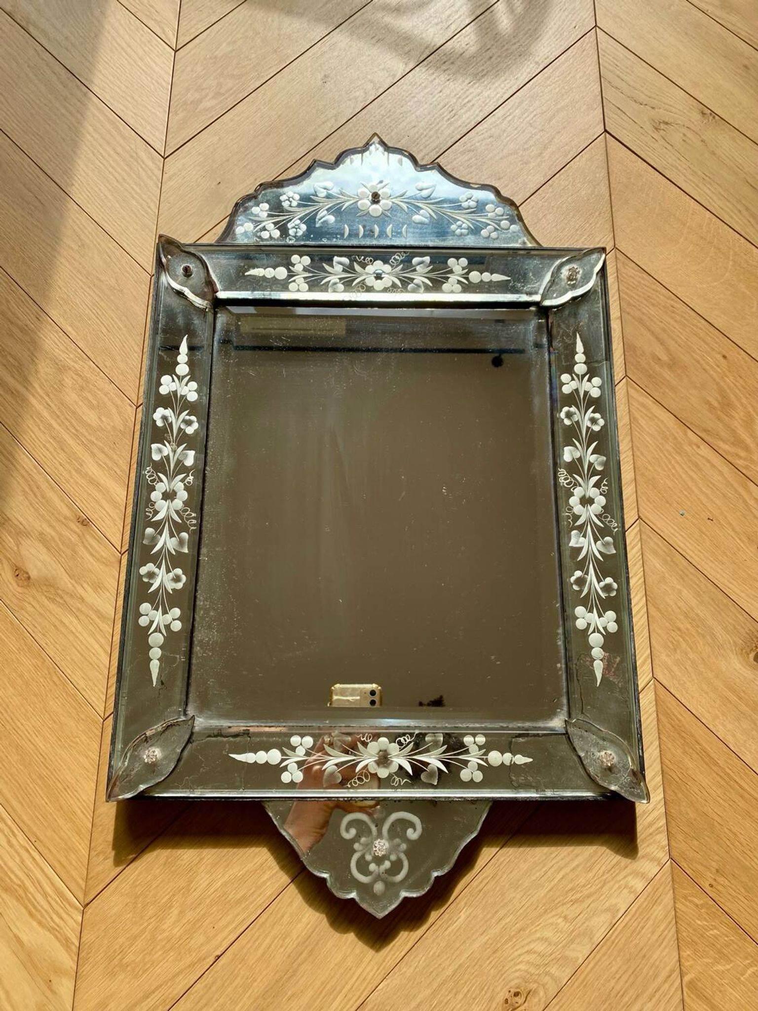 Ancient Venetian mirror