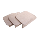 3 travertine trundle tables 1970