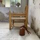 Fauteuil bois et corde Maroc
