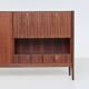 Topform highboard rosewood and brass Netherlands 1960