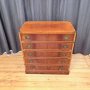 Campaign military chest of drawers and writing desk, Great Britain, 1950s