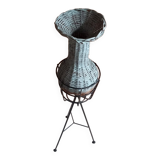 Wicker vase