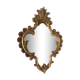 Mirror XIXth gilded wood and mercury ice 61x45cm