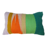 Wool weaving cushion