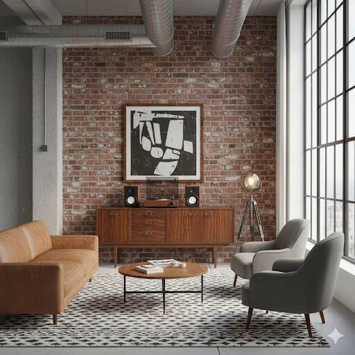 Vintage mid-century NATHAN enfilade