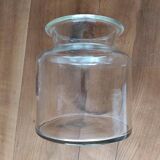 Vase en verre épais