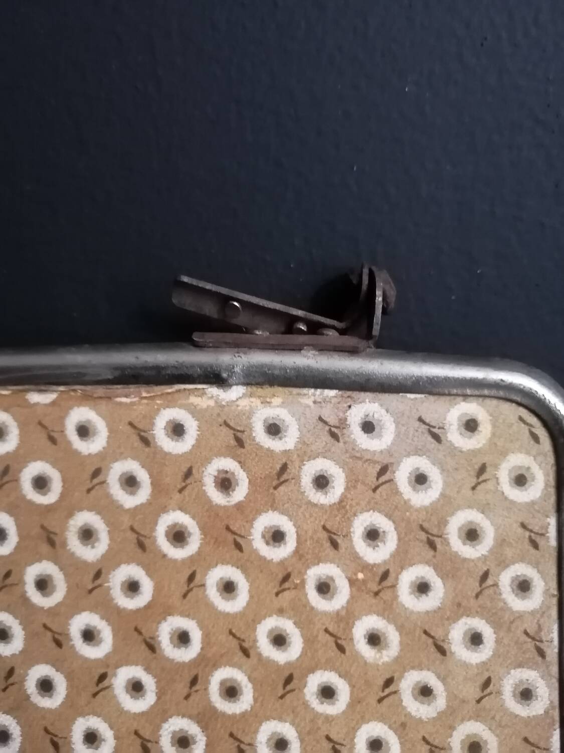 Vintage barber mirror