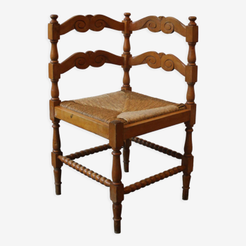 Oak corner chair, 1940