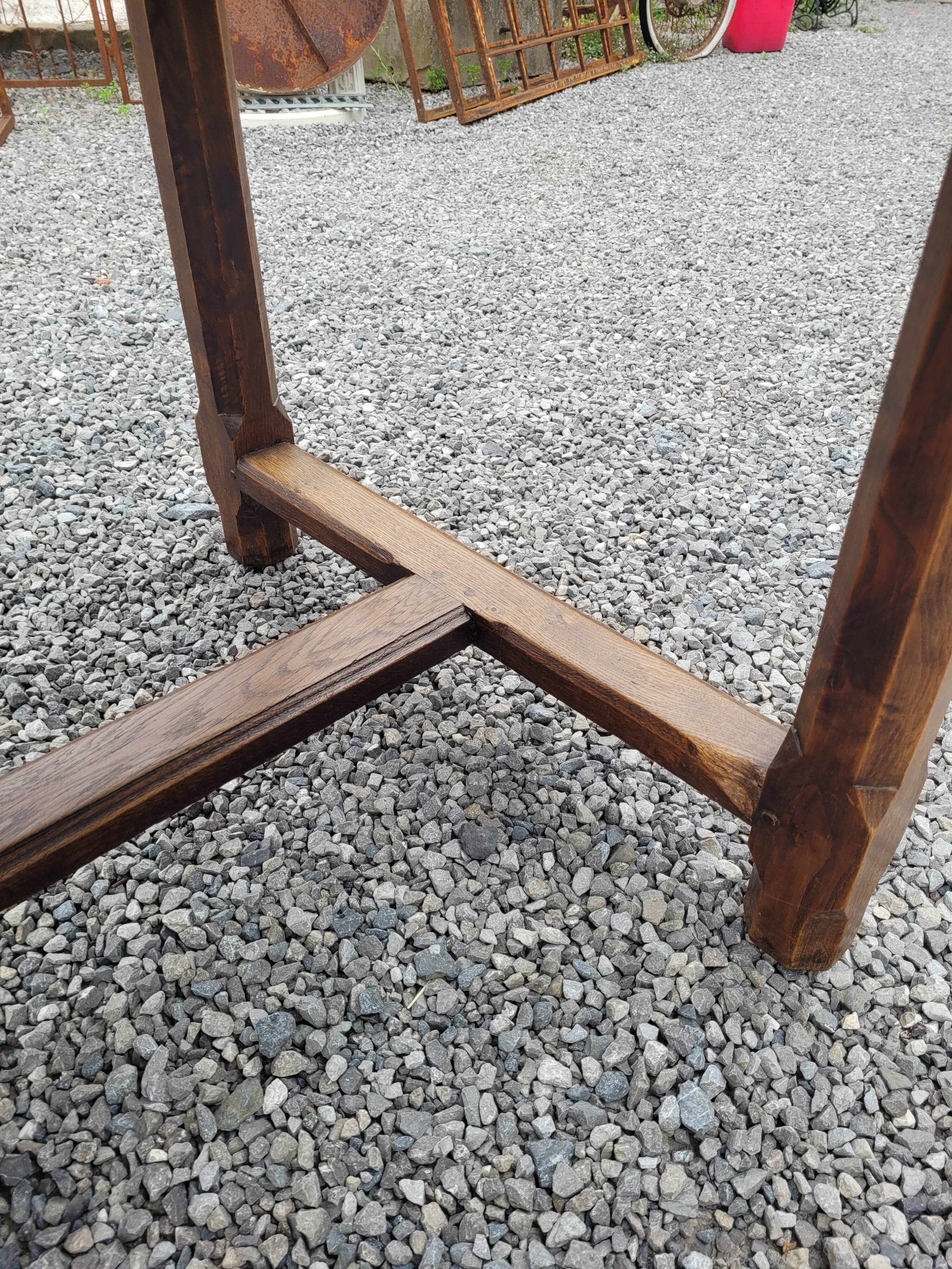 Old farmhouse table in solid oak 200×80cms