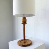 Ikea pine table lamp 1980