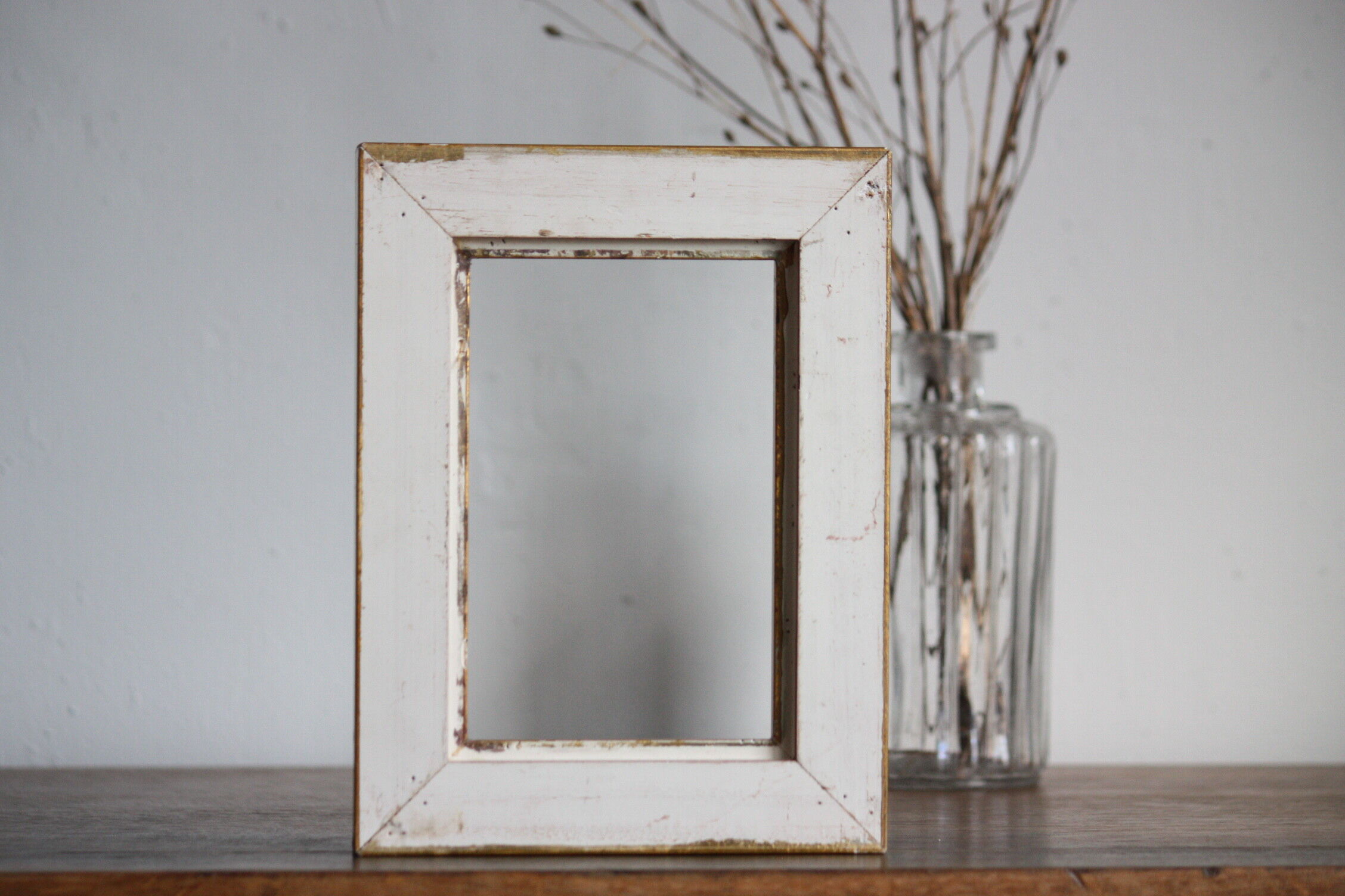 Moulded gilded wood frame