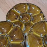 Gien earthenware oyster plates