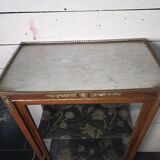 Antique library in Louis XV style made of mahogany.