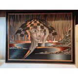 Oil on canvas, J.M. Sostras, 1979