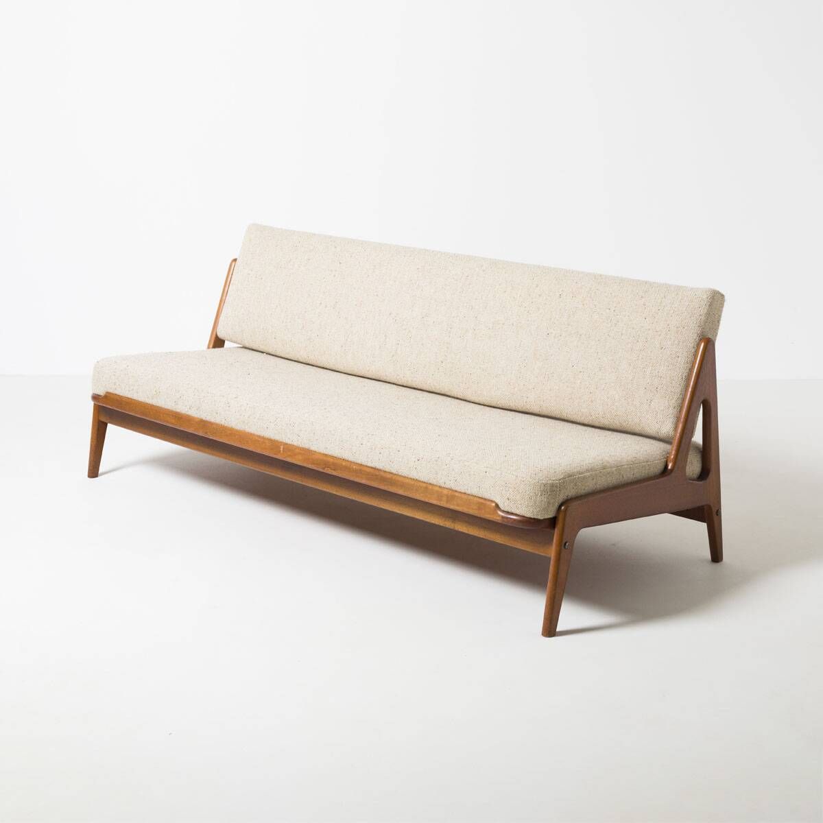 Mid-century Teak Sofa / Daybed by Arne Wahl Iversen for Komfort, Denmark, 1