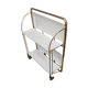 Chariot Dinett vintage en blanc