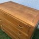 Commode vintage pieds compas