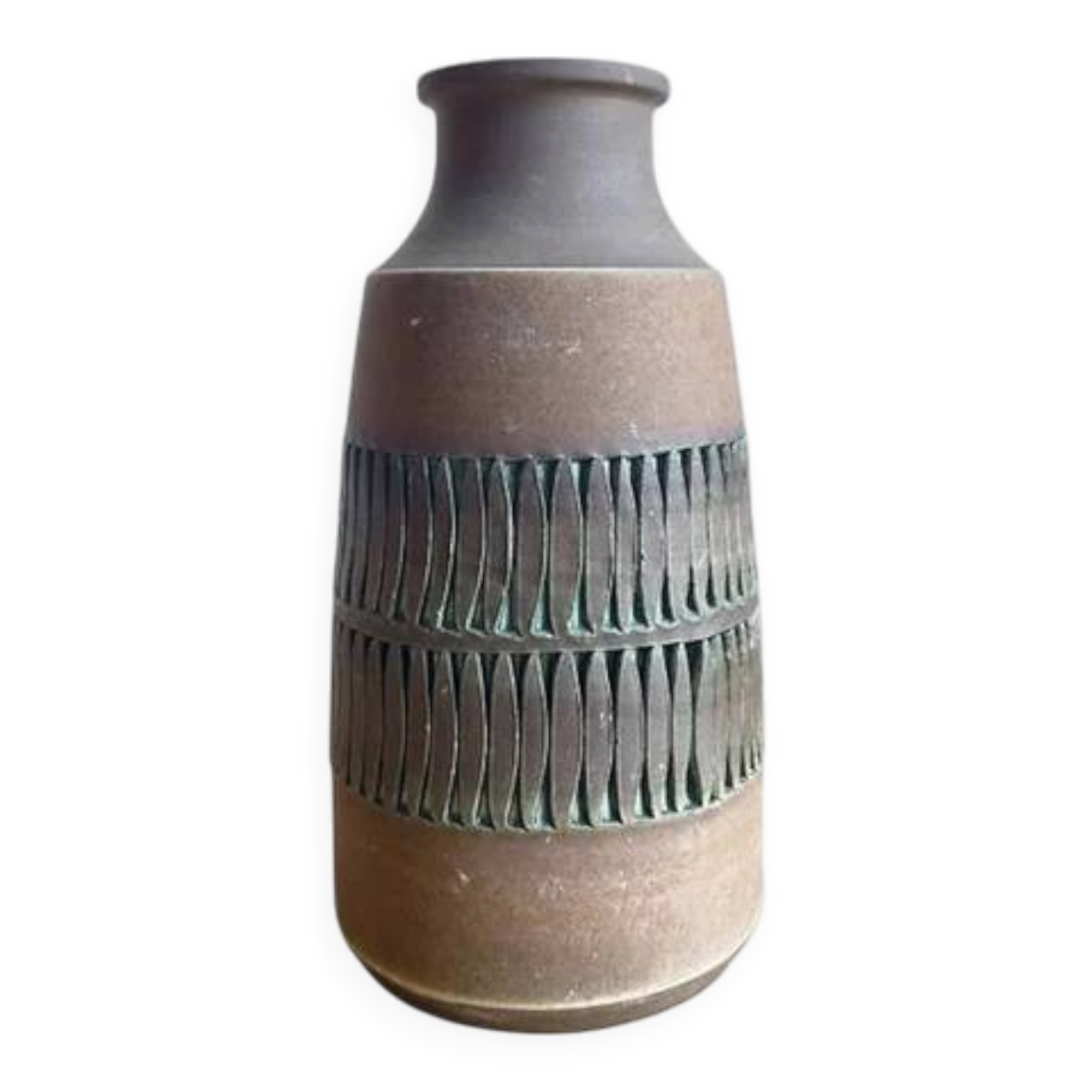 Tomas Anagrius handcrafted stoneware vase, Swedish 1960–1970